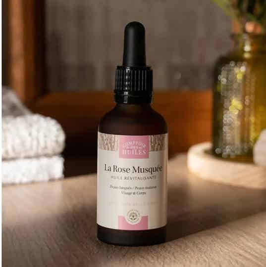 Huile de Rose Musquée BIO - Revitalisante