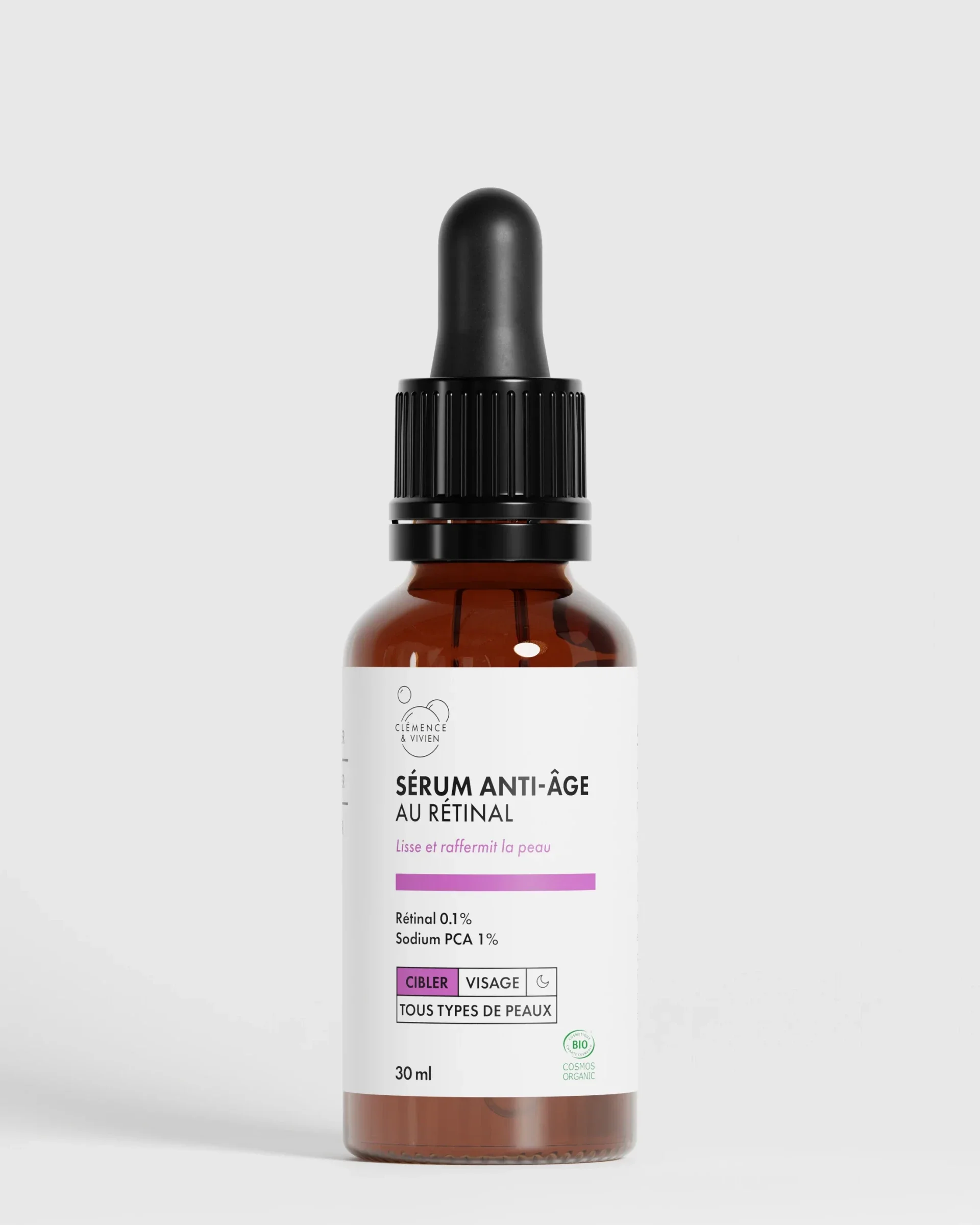 Sérum Anti-âge au Rétinal - Clémence & Vivien -