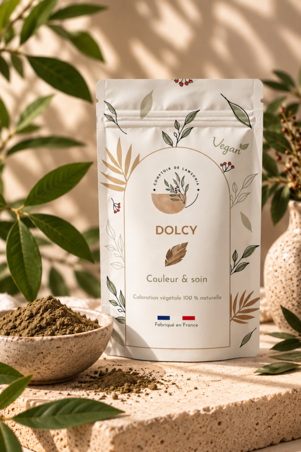 DOLCY - Coloration végétale Blond Foncé à Châtain Moyen - Comptoir de Lawsonia