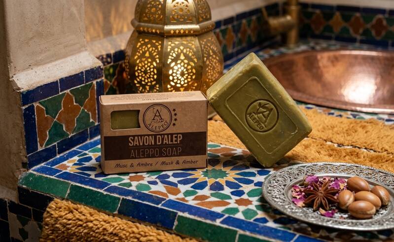 Savon d'Alep Musc & Ambre