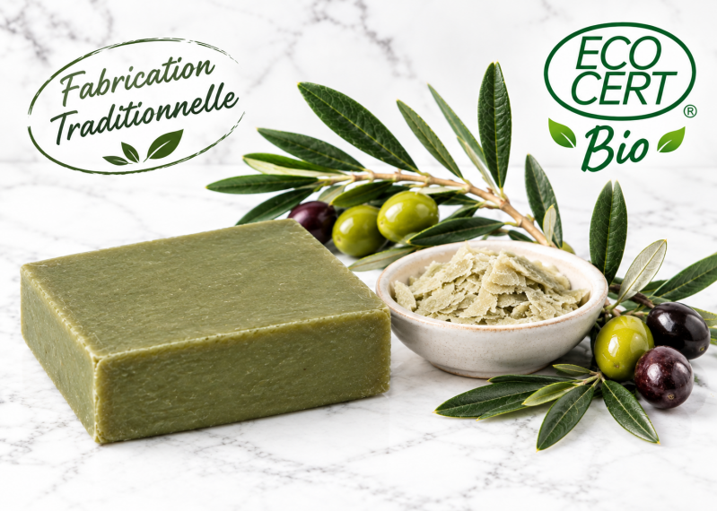 Savon de Marseille Bio I Henné Beauté au Naturel