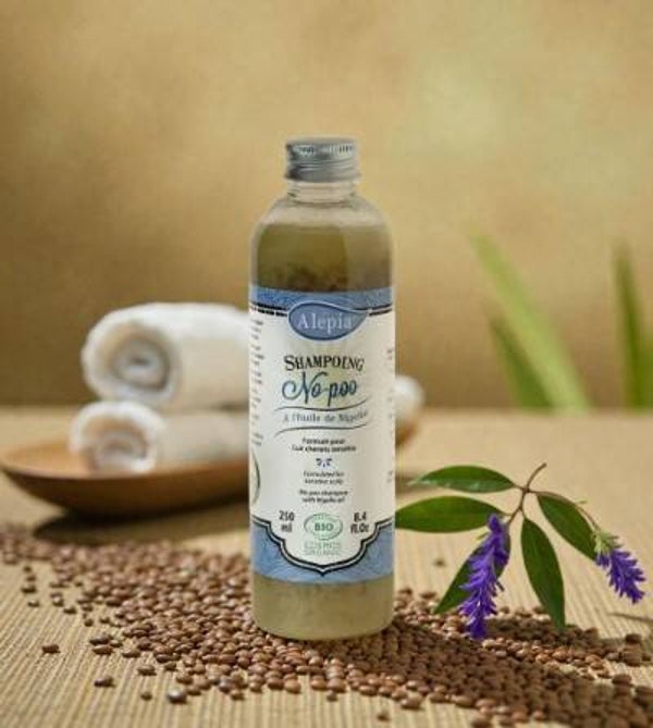 Shampoing No-Poo Bio à l’Huile de Nigelle – Alépia | Cheveux Fortifiés, Nourris et Brillants
