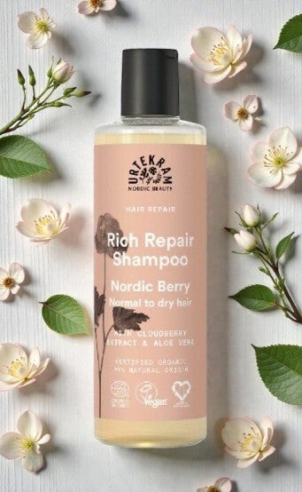 Shampooing Réparateur Baies Nordiques – 250 ml | Hydratant et Doux