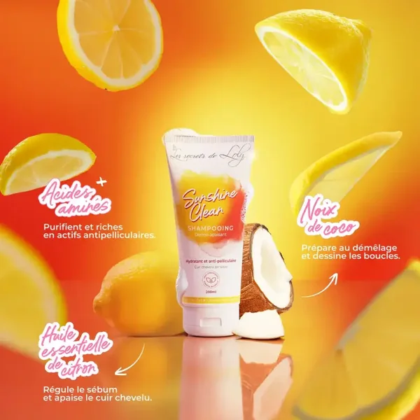 Shampoing Cuir Chevelu Sensible - Sunshine Clean