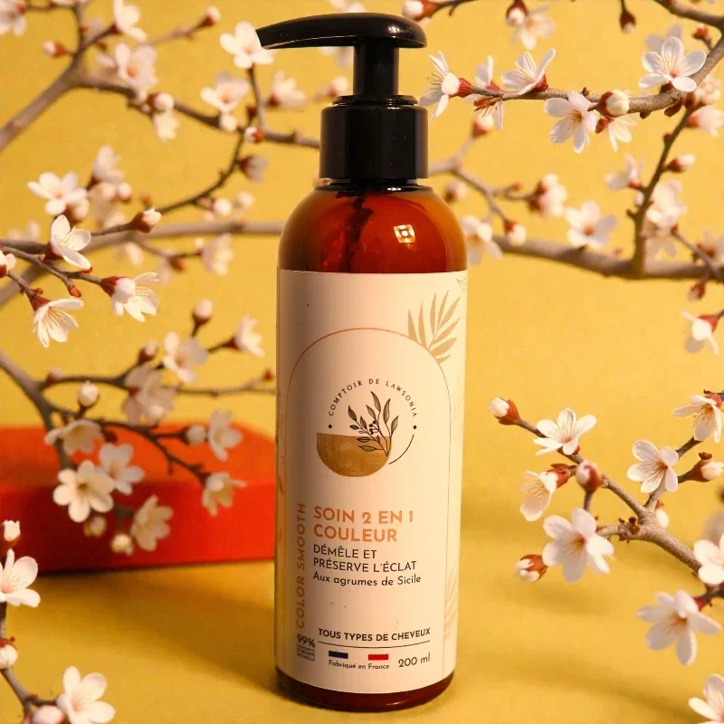 Color Smooth – Soin 2 en 1 - Démêlage & Eclat -