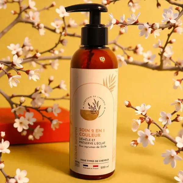 Color Smooth – Soin 2 en 1 - Démêlage & Eclat -