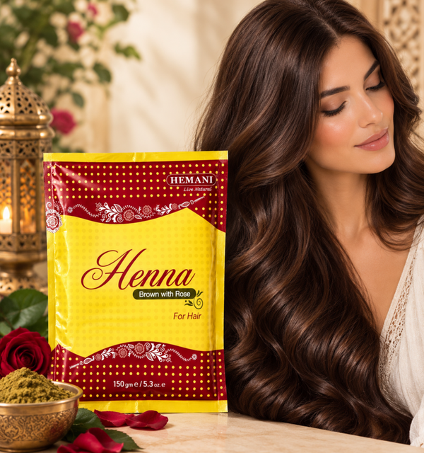 Henné Marron à la Rose - Hemani -
