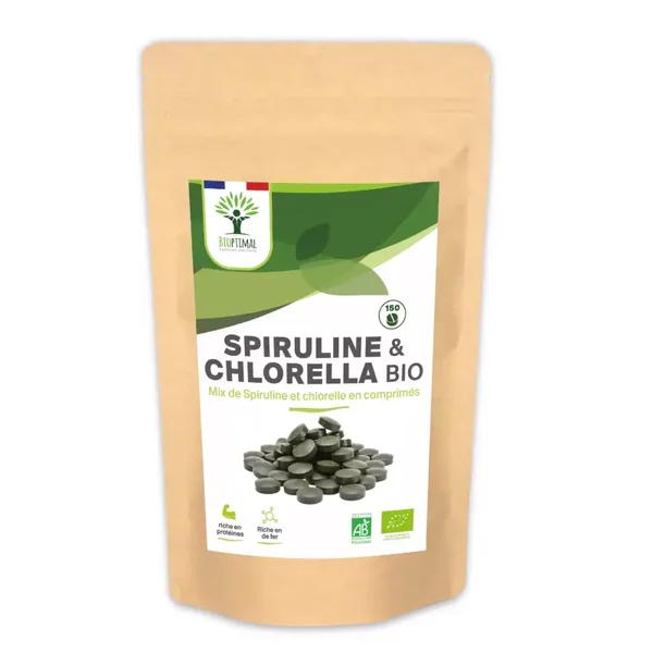 Spiruline & Chlorelle Biologique