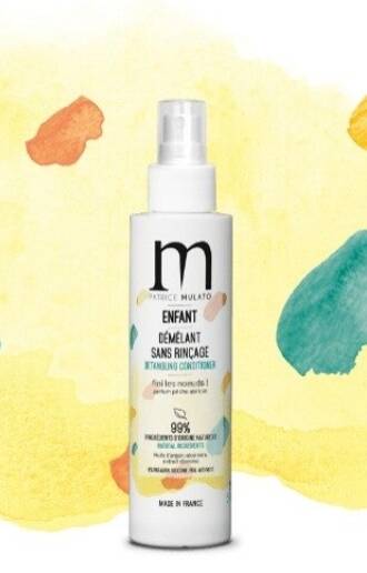 spray démêlant enfant Mulato sans rinçage cheveux sensibles