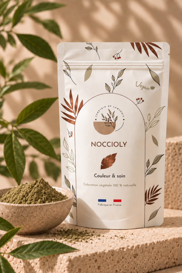 Noccioly - Coloration Végétale Noisette - Comptoir de Lawsonia