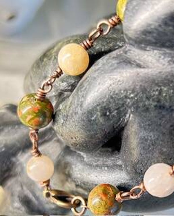 Sun Stone and Unakite