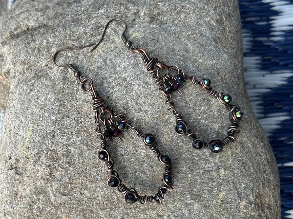 Anytime Teardrop and Crystals # 078