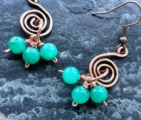 Spiral & Aqua Quartz # 094