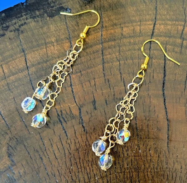 Crystal Heart Chains