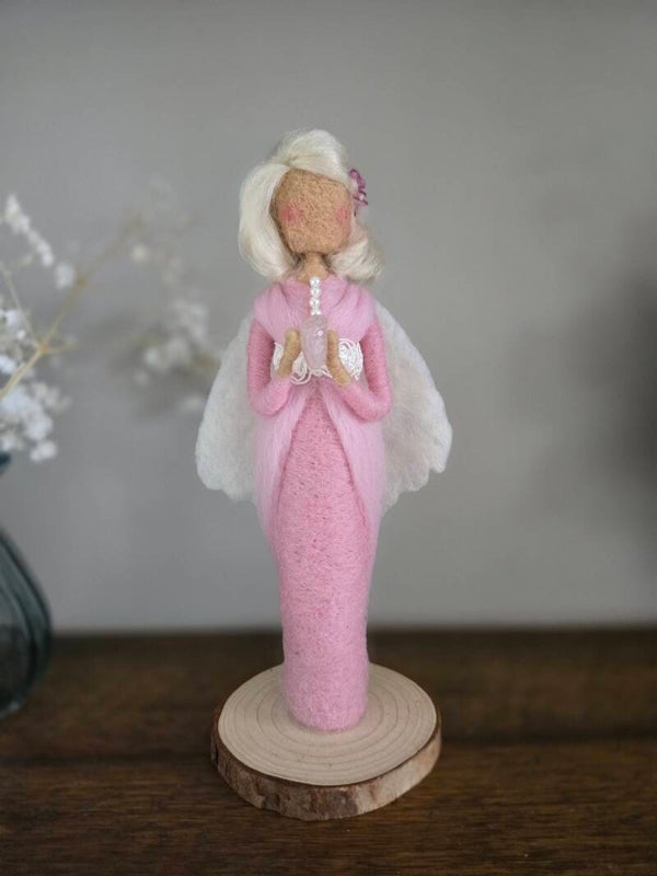 Rose Quartz Angel