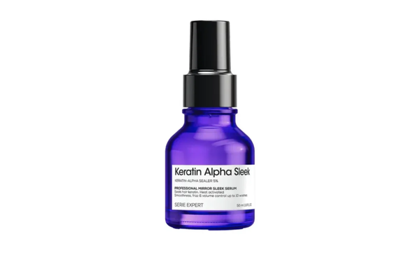 Sérum Lisse Miroir Keratin Alpha Sleek–Scelle la kératine activé par la chaleur 50ml