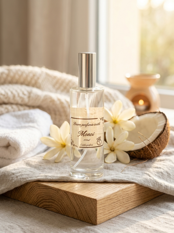 Brume parfumée textile " Monoï "