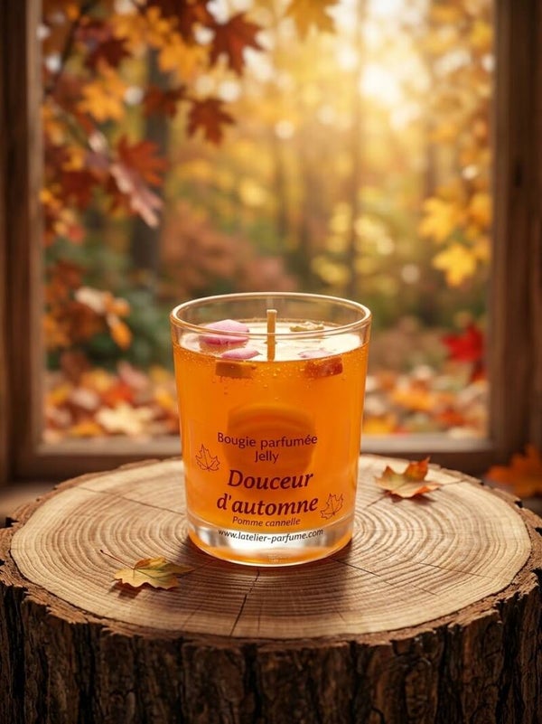 Bougie Jelly "Douceur d'automne"