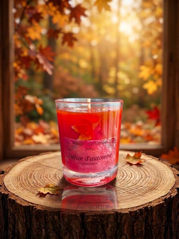 Bougie parfumée Jelly " Délice d'automne "