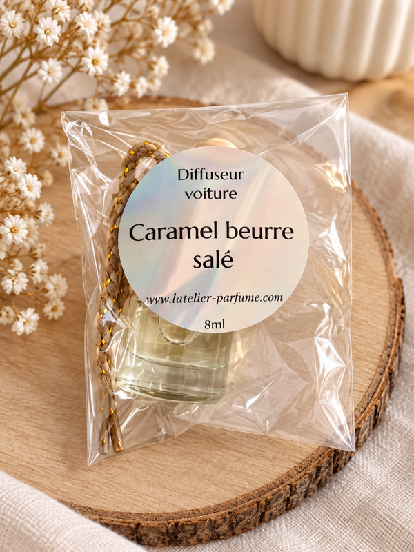 Diffuseur voiture Caramel beurre salé
