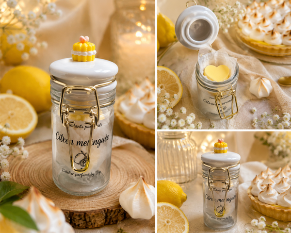 Fondants parfumés citron meringuée