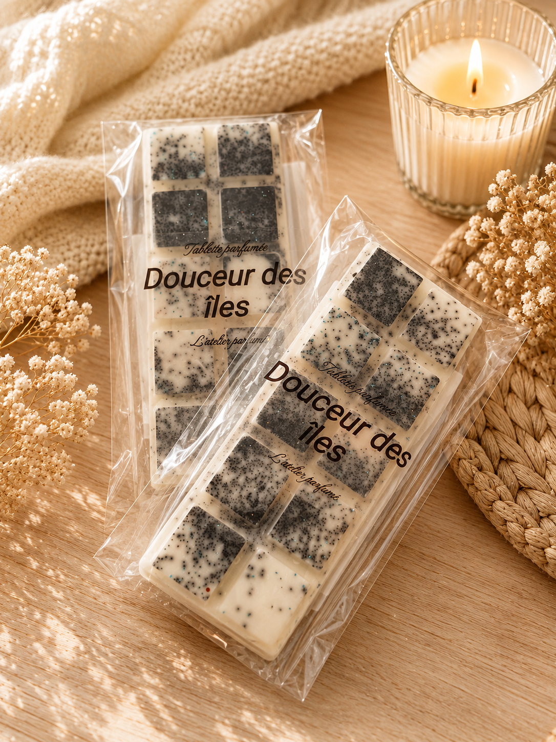 Tablette parfumée " Douceur des îles"