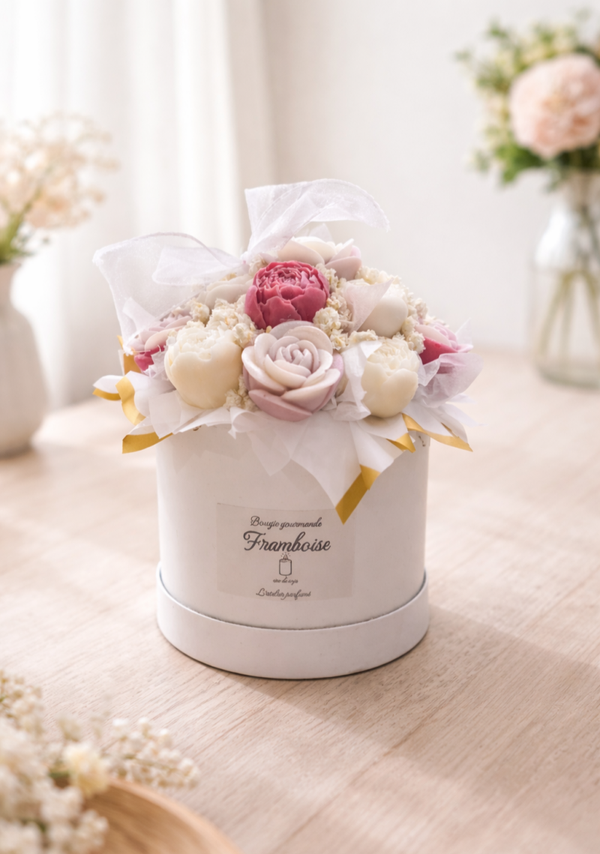 Bouquet parfumé à la framboise