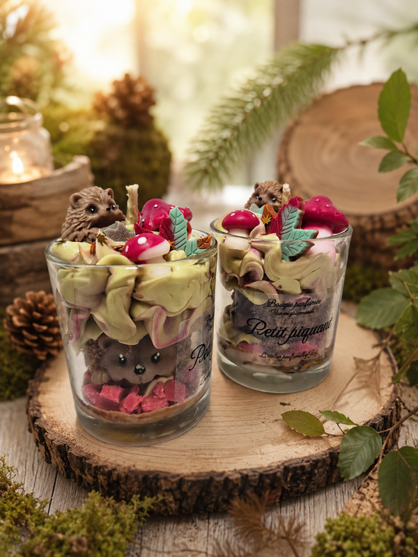 Bougie parfumée " Petit piquant " 🕯️