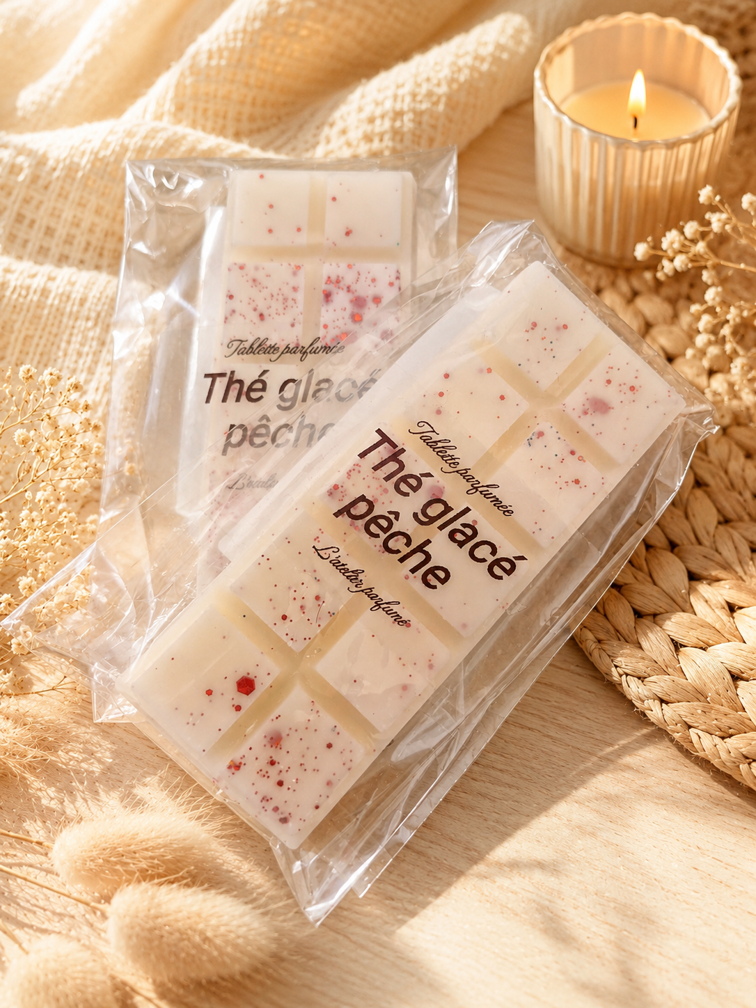 Tablette parfumée " Thé glacé pêche"