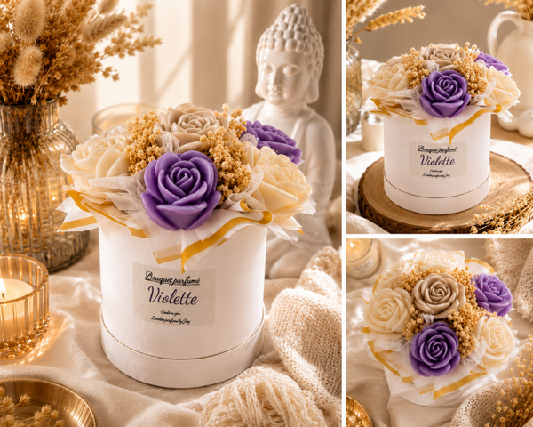 Bouquet parfumé " Violette "
