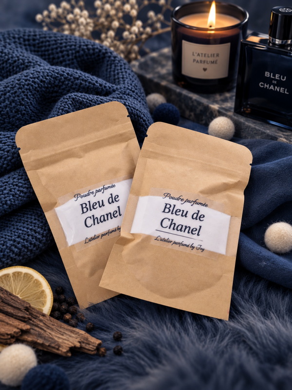 Poudre parfumée " Bleu de chanel "