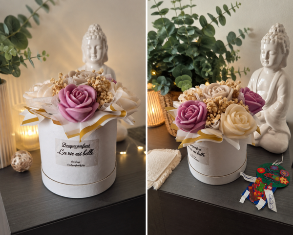 Bouquet parfumé " La vie est belle "