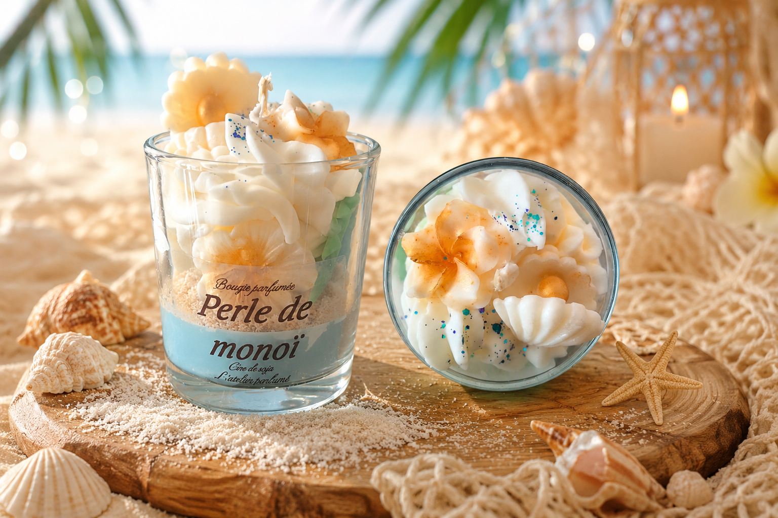 Bougie Perle de monoi