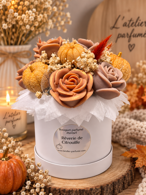 Bouquet parfumé « Rêverie de citrouille »