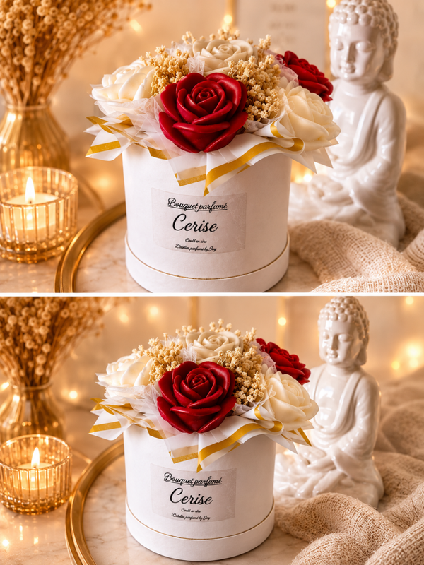 Bouquet parfumé " Cerise "