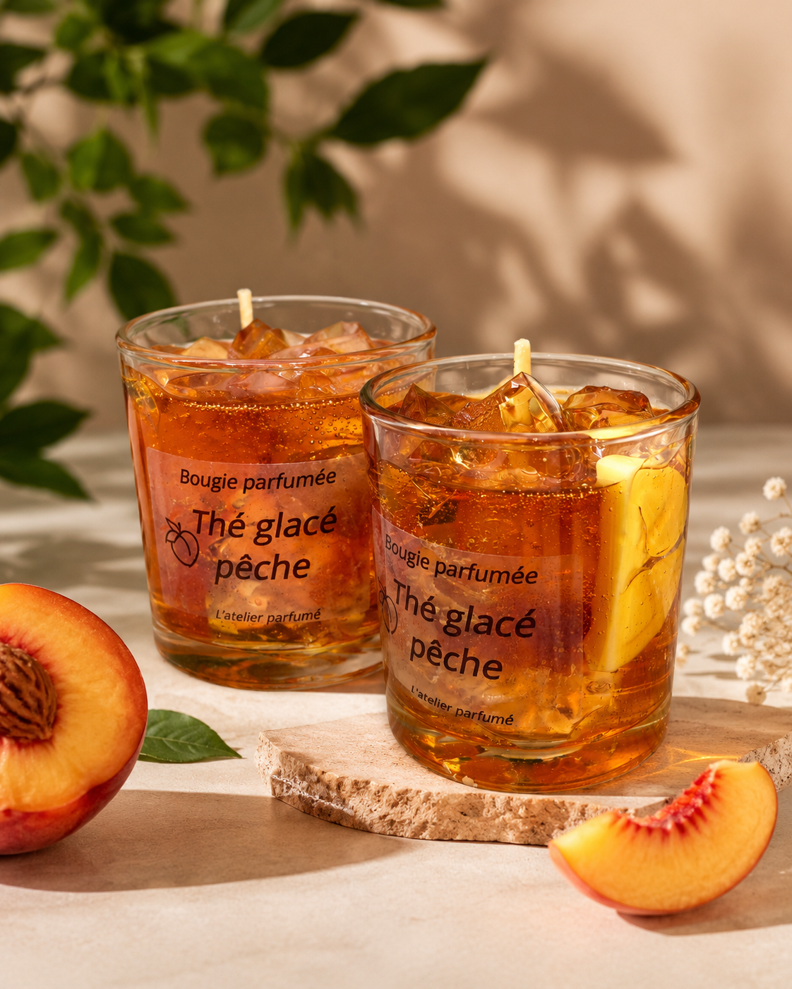 Bougie Thé glacé pêche