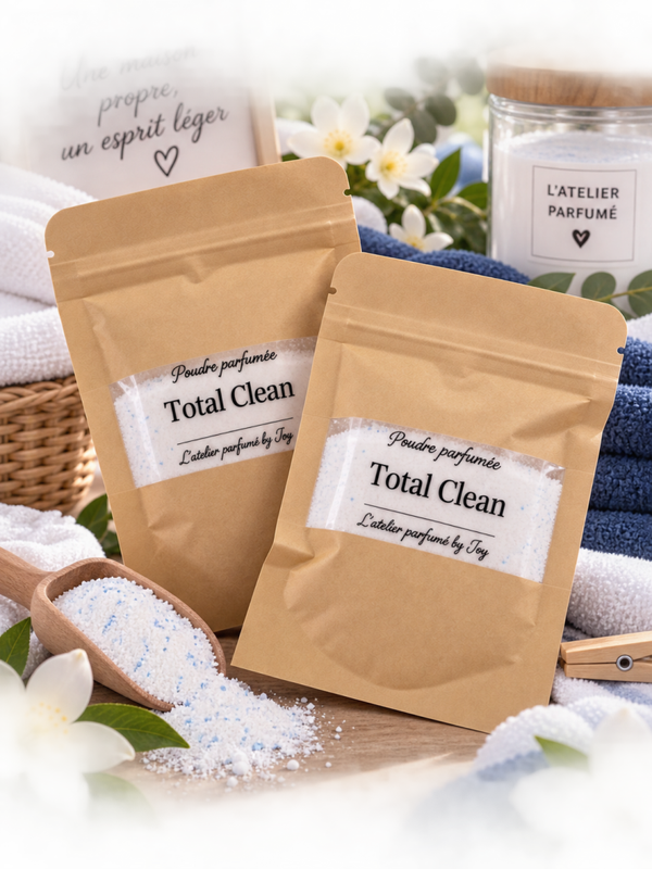 Poudre parfumée " Total clean "