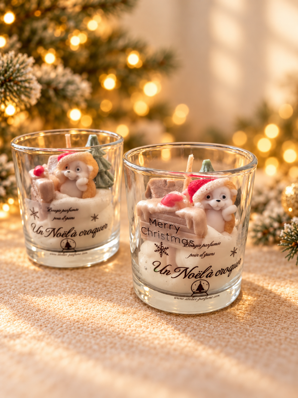 Bougie parfumée "Un Noël à croquer"