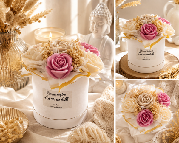 Bouquet parfumé " La vie est belle "