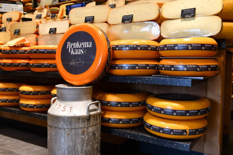 Lekkere pittige blauwe kaas van Renkema Kaas Amersfoort.