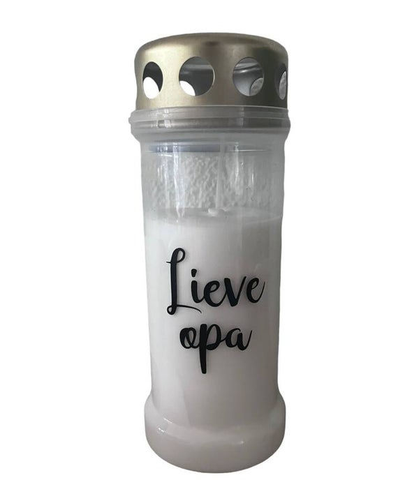 Gedenkkaars | Lieve opa