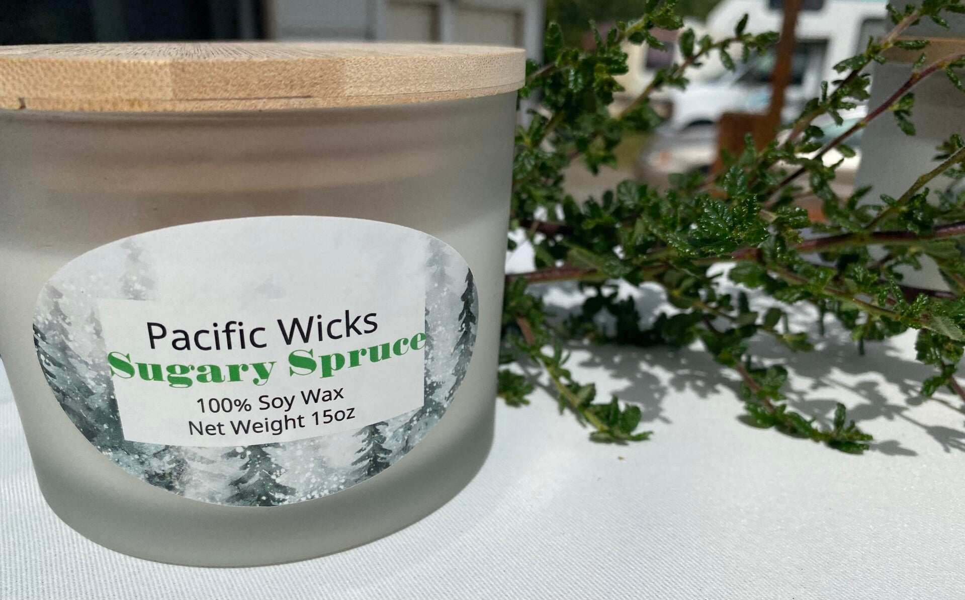 Sugary spruce