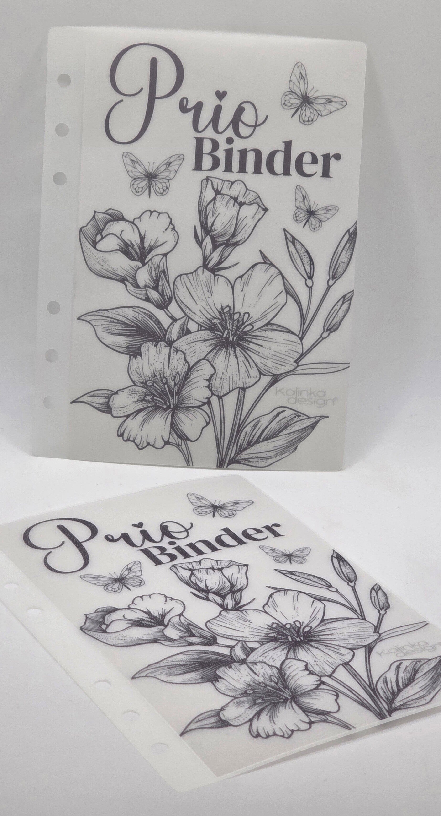 A6 - Clear Trennblatt "Prio Binder"