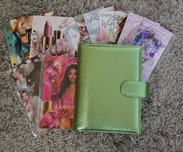 XXL B-Ware Binder-Set "Avocado"