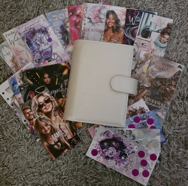 XXL B-Ware Binder-Set "pearl"