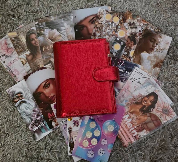 XXL B-Ware Binder-Set "rot"
