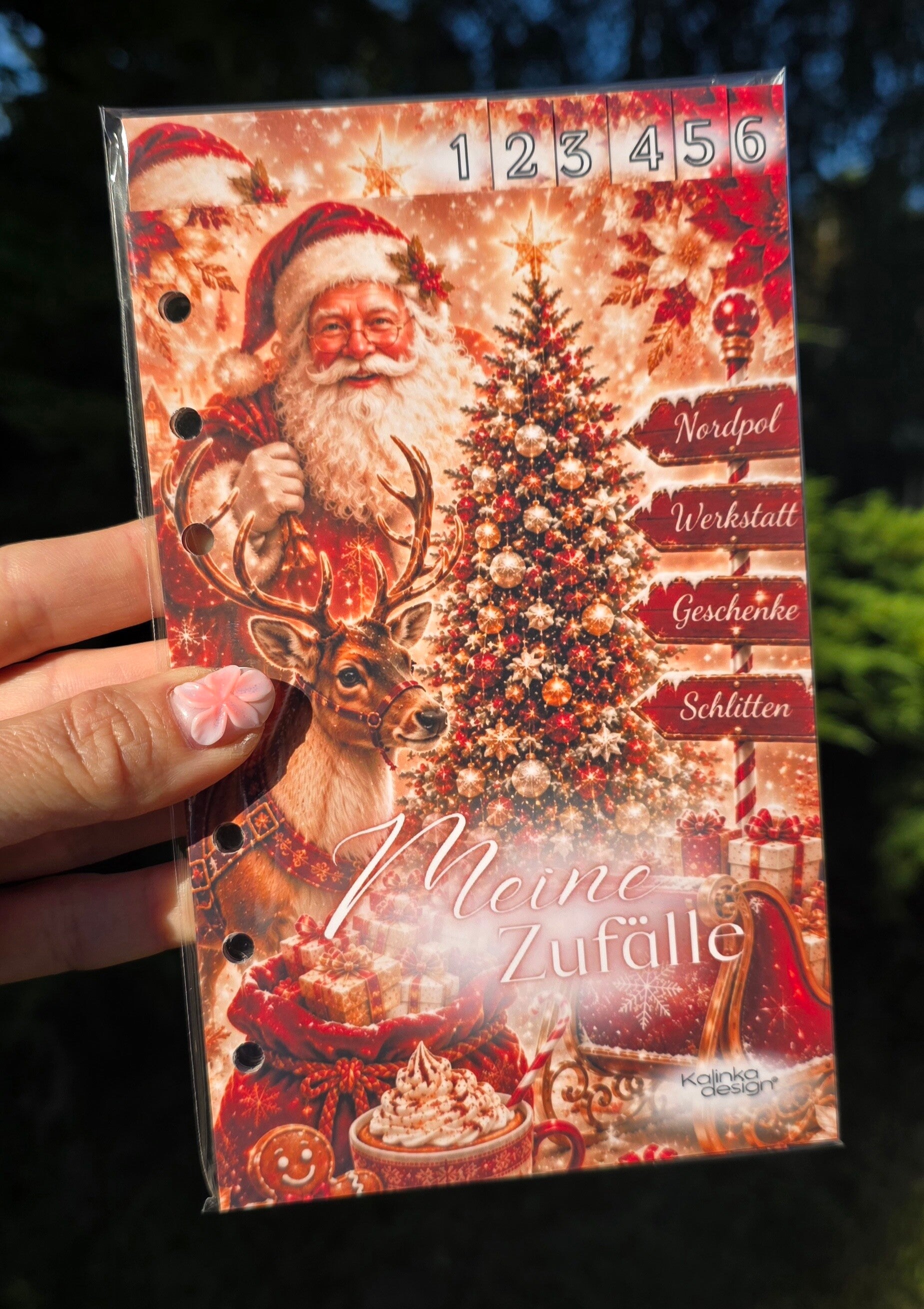 Zufälle Weihnachten Retro