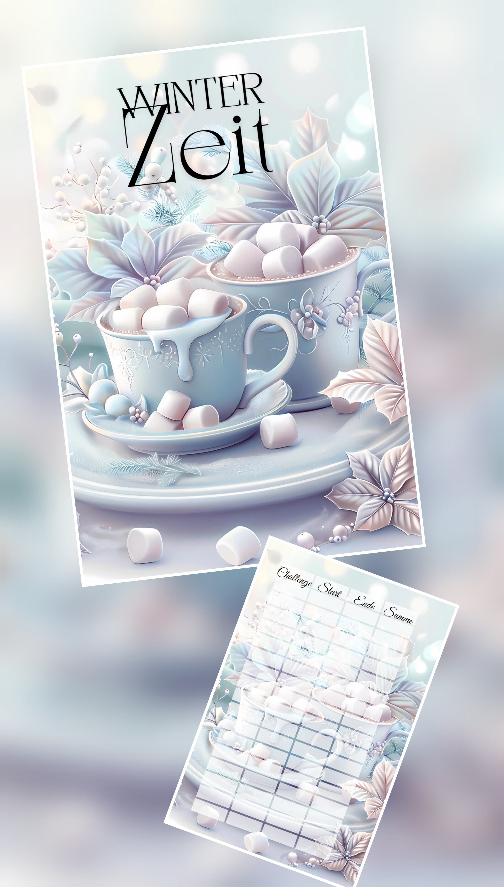 Trennblatt "WinterZeit" A6