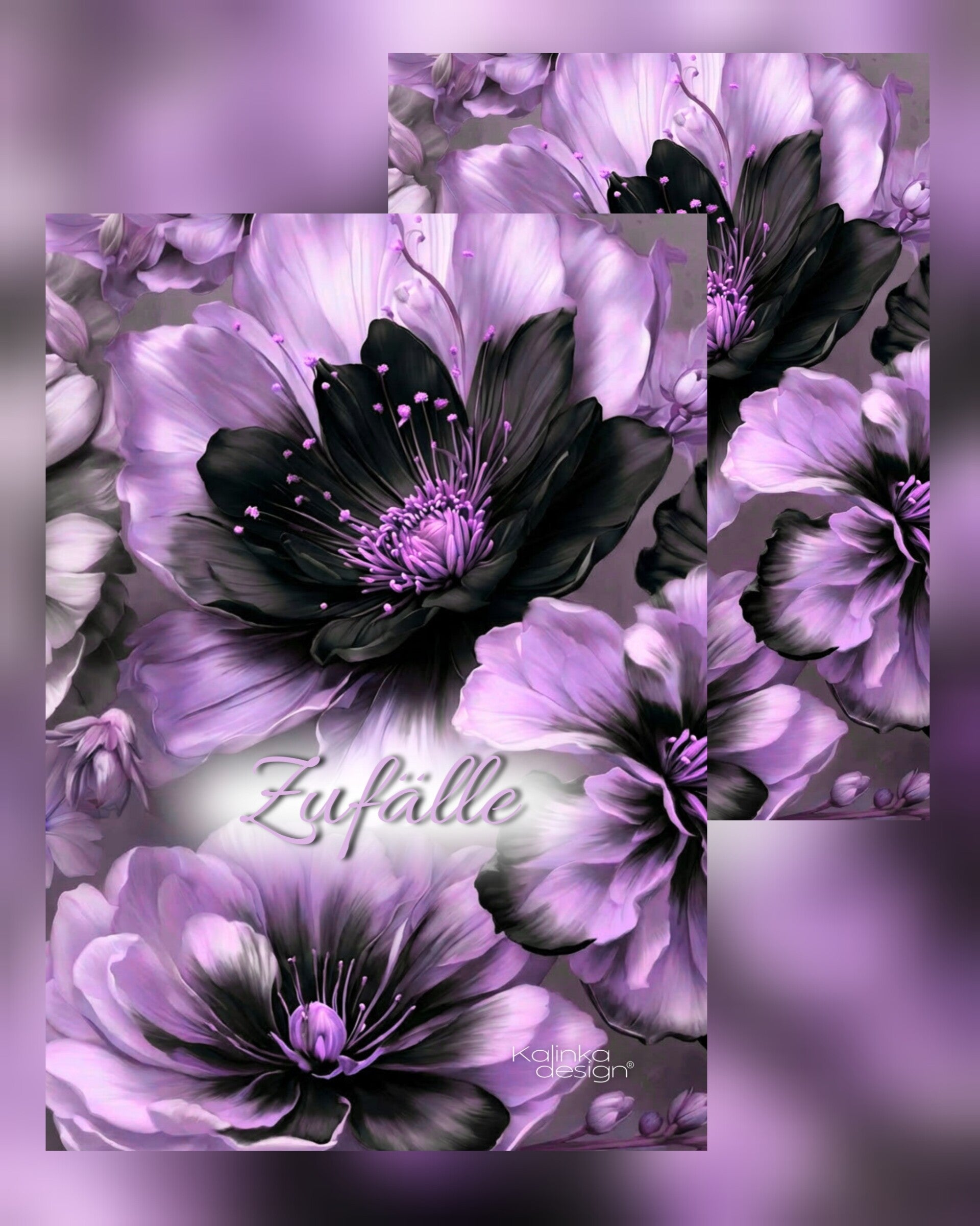 A6 - Zufälle "purple/ black"