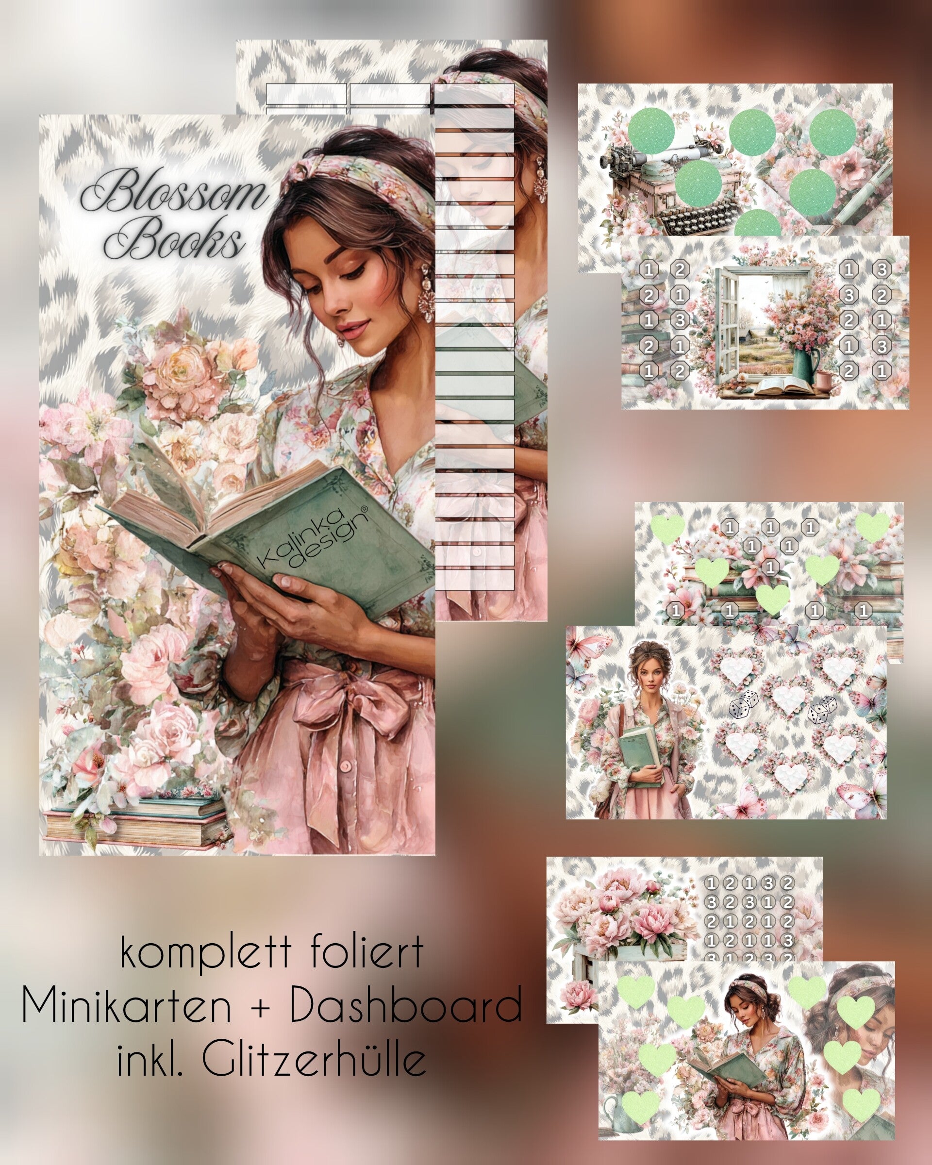 Blossom Books inkl. Glitzerhülle